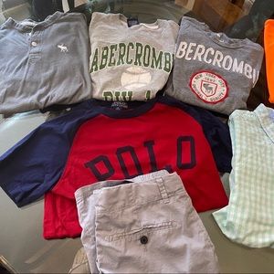 Boys Medium lot of 6 shirts and 1 pair of shorts